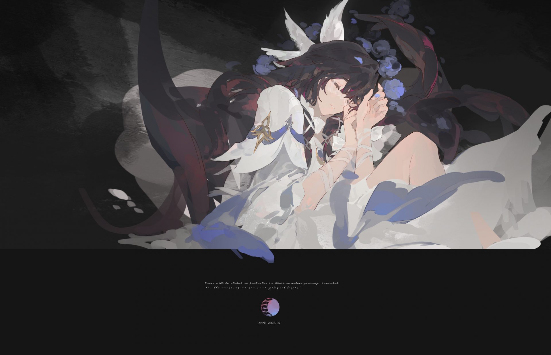 rqymoq 4192×2706 Genshin Impact artwork Columbina (Genshin Impact) anime anime girls