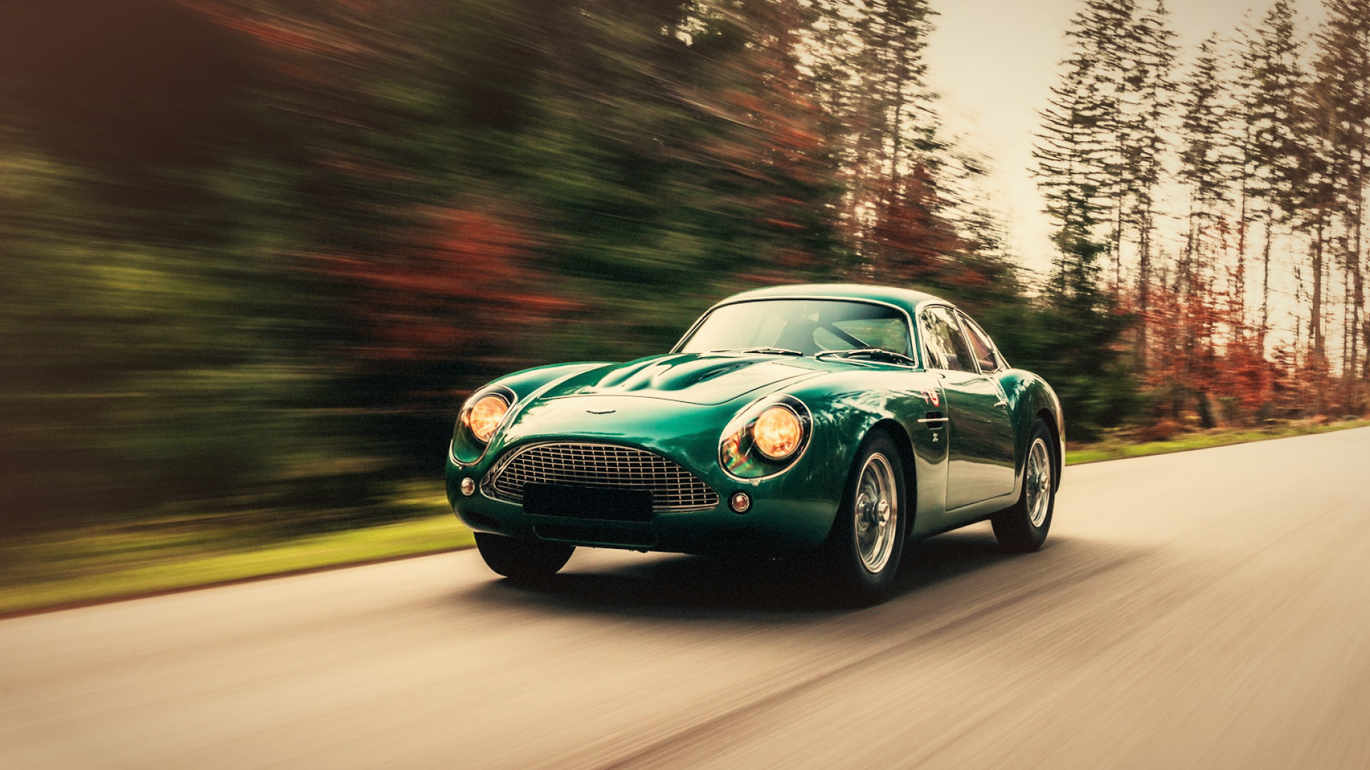 general e8emyl 1920×1080 Aston Martin classic car vintage green cars cinematic