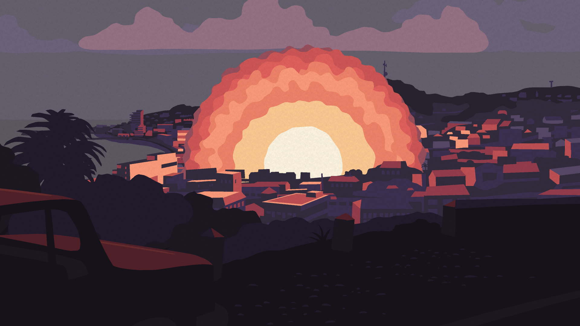 general oglrd7 1920×1080 Mutazione video games artwork explosion video game art