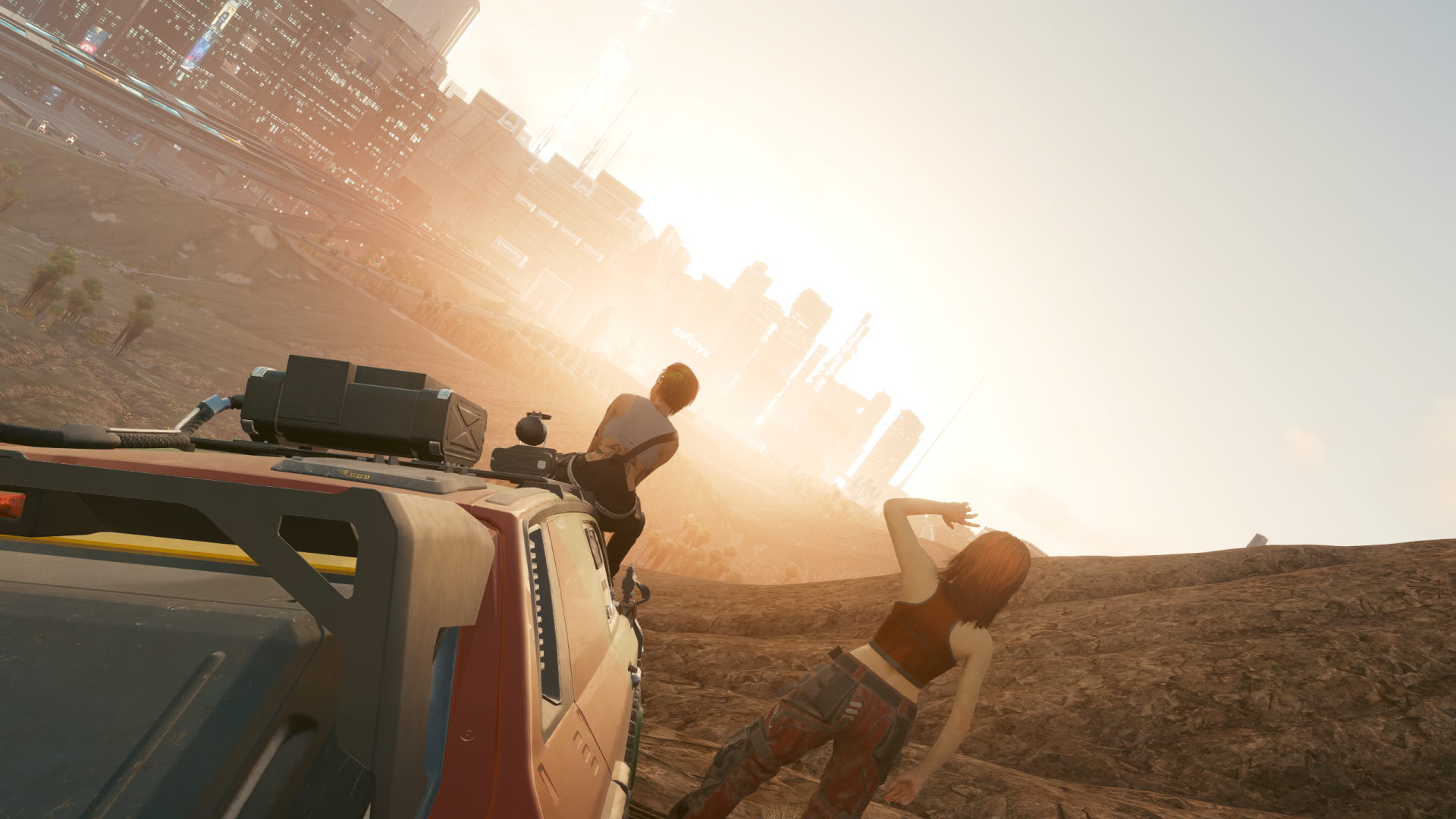 general 7jwr33 2560×1440 Cyberpunk 2077 V (Cyberpunk 2077) video game characters CGI video game art