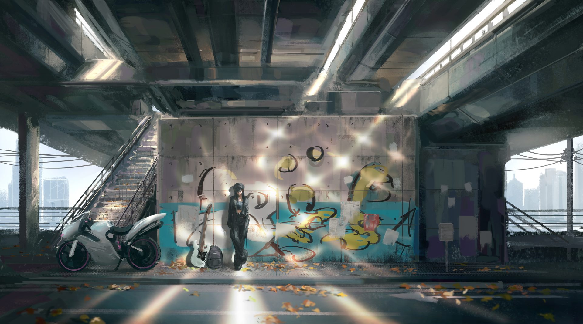 general ogl2v7 4889×2719 WLOP digital art artwork illustration digital painting