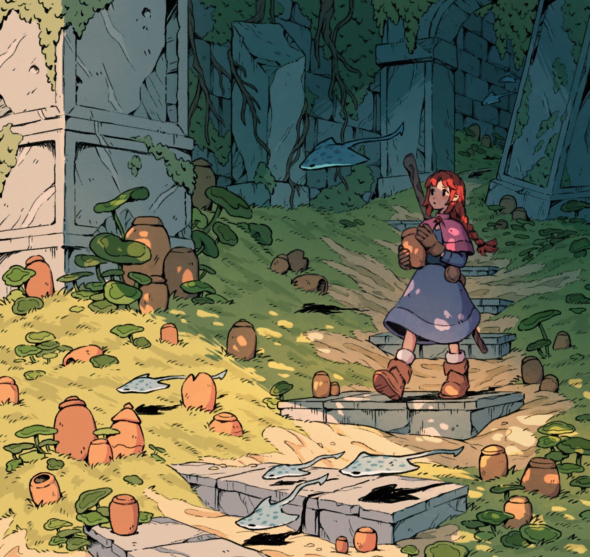 general k8kd26 3000×2834 Fjell digital art artwork illustration digital painting