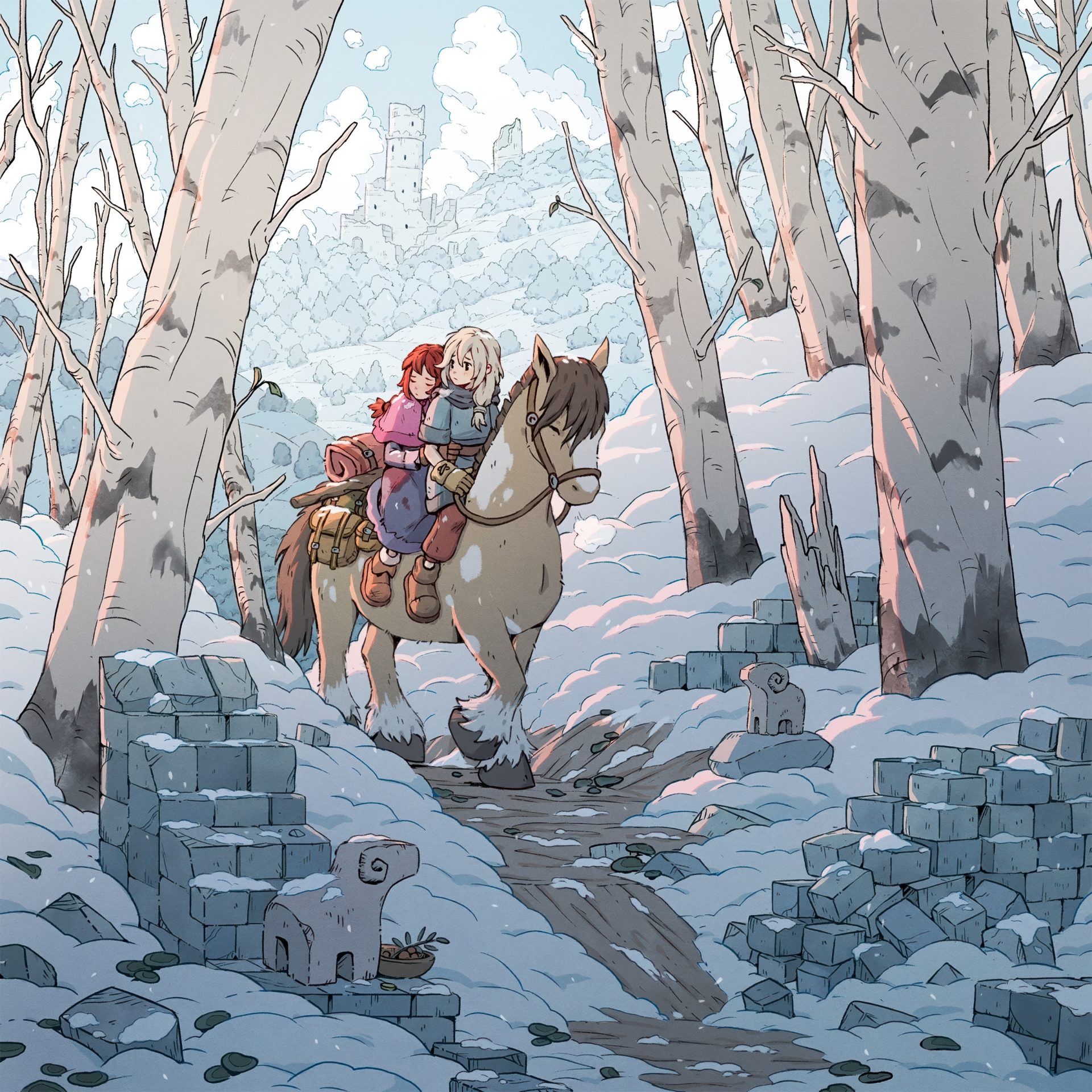 general rqo6j1 3000×3000 Fjell digital art artwork illustration digital painting