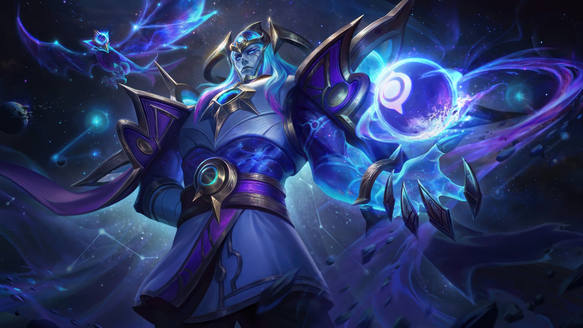 general gw9d53 7680×4320 Swain (League of Legends) Cosmic (League of Legends) video games GZG Riot Games