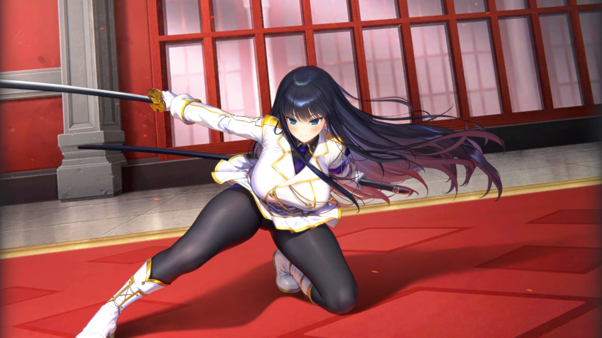 anime rqo6qw 3840×2160 anime girls anime games Brown Dust 2 long hair Ikaruga (Senran Kagura)