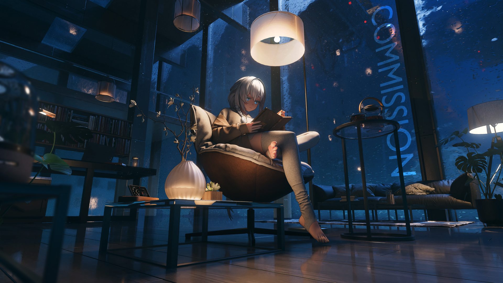 anime 6l2rk7 3840×2160 anime anime girls couch chair table