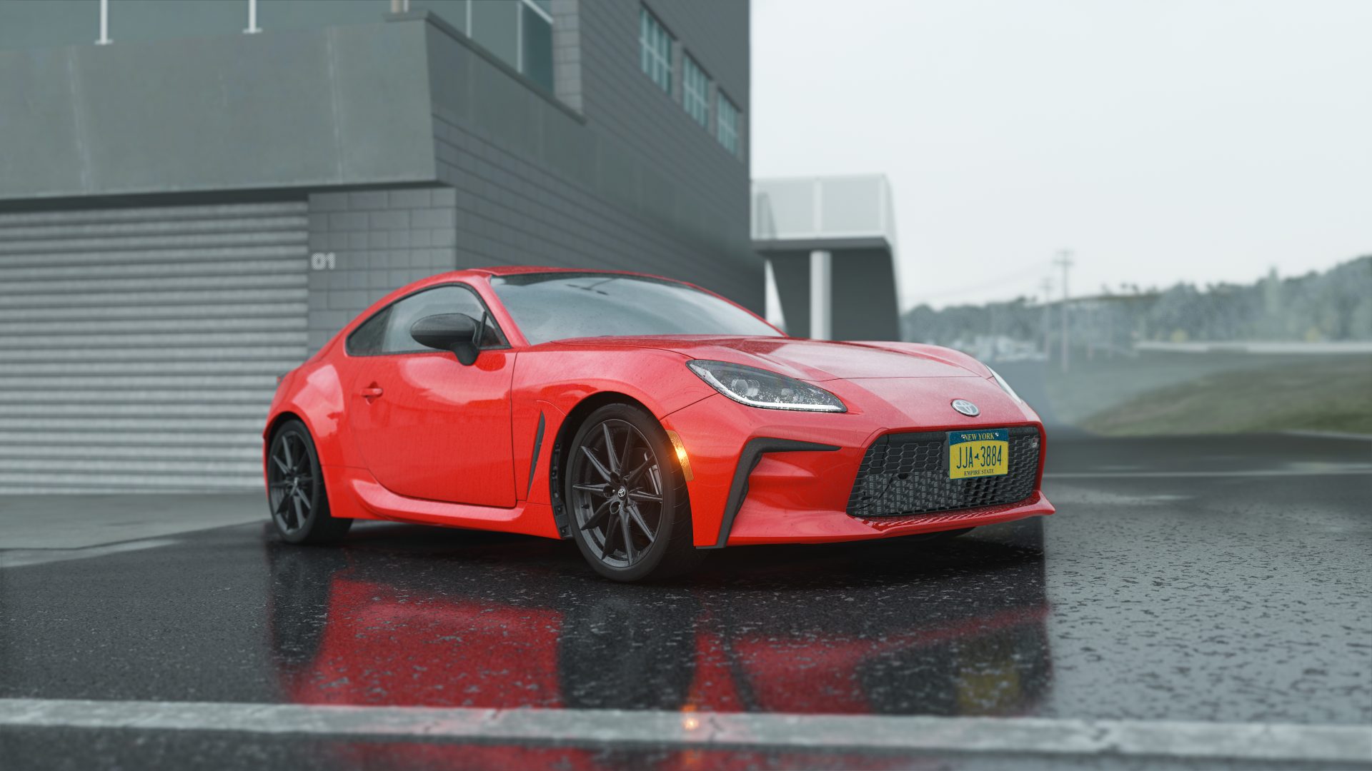 general yqv8ol 7680×4320 Assetto Corsa Toyota car rain PC gaming